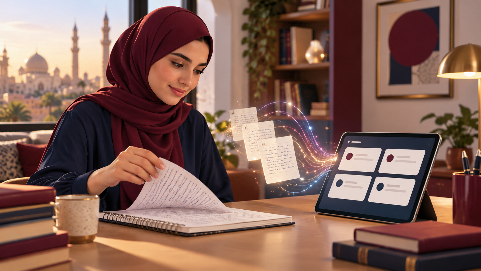 اصنع اختبارًا من ملاحظاتك بمساعدة الذكاء الاصطناعي: طريقة تراجع بها فهمك